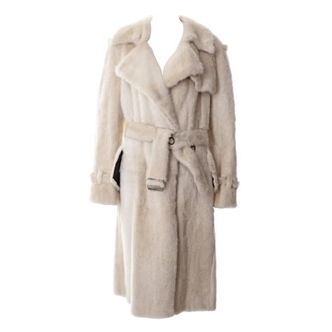 mink gucci coat white|Gucci shearling coat men's.